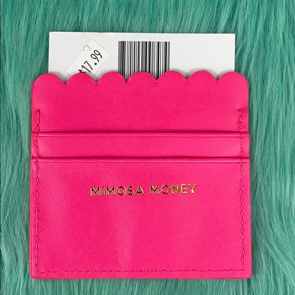 Packed Party Mimosa Money Scalloped Card Holder - Picture 6 of 10